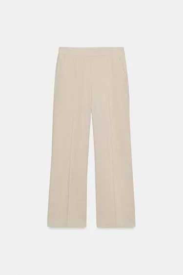 Брюки-сафари из льна- Заказать в России