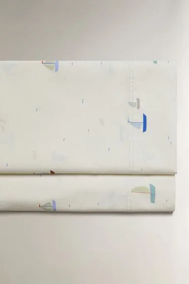 Хлопковый простынной на резинке