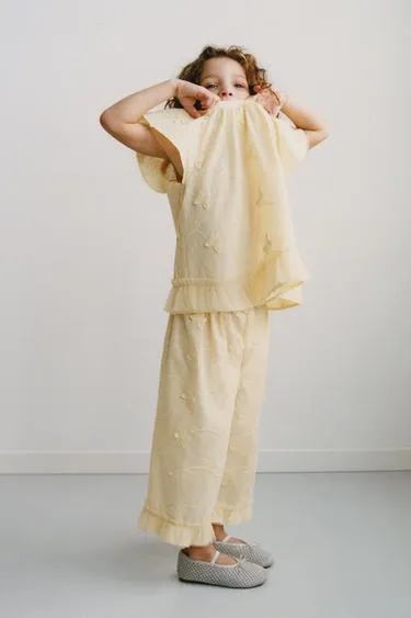 Брюки-кюлоты «бабочки» из тюля