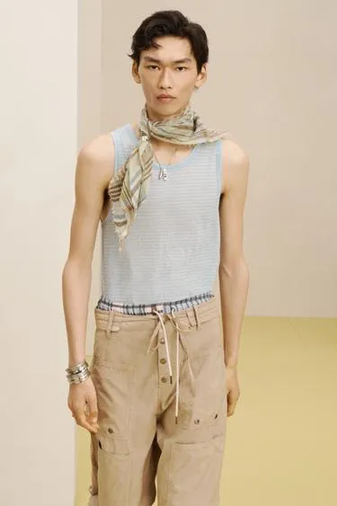 Топ с полосками- Заказать в России