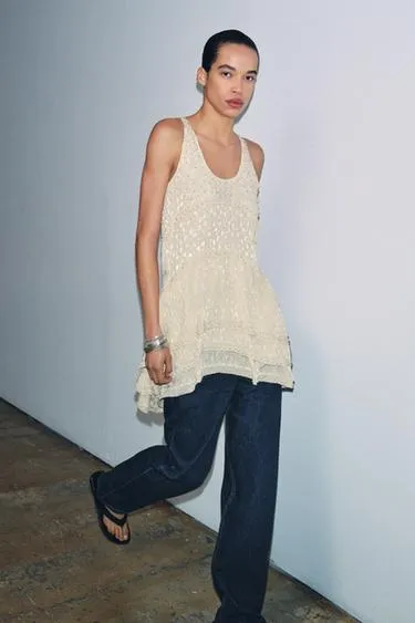 Короткое жаккардовое платье — Zw Collection