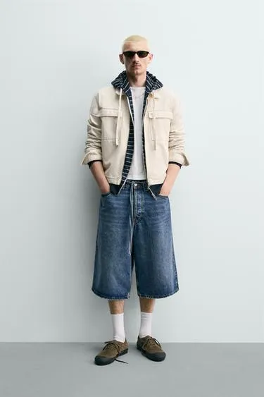 Укороченная куртка на молнии- Заказать в России