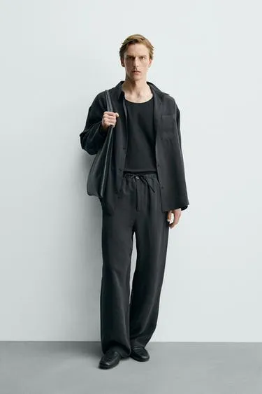 Мягкая струящаяся рубашка- Заказать в России