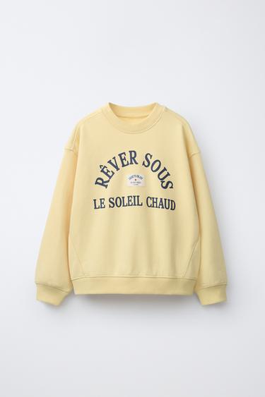 Zara Толстовка с надписью