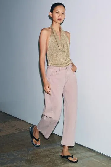 Джинсы Zw Collection Ankle Relaxed со средней посадкой