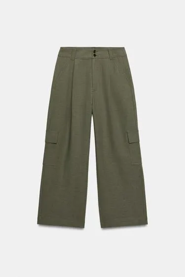 Брюки карго прямого кроя- Заказать в России