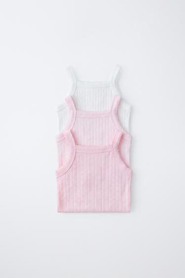 Zara Набор из 3 боди с вышивкой ажур