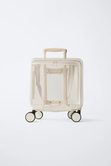 Прозрачный чемодан- Заказать в России