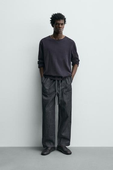 Zara Джинсы-джоггеры 