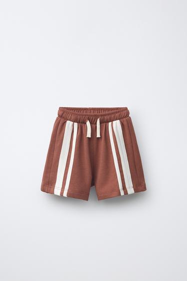 Zara Шорты с лампасами