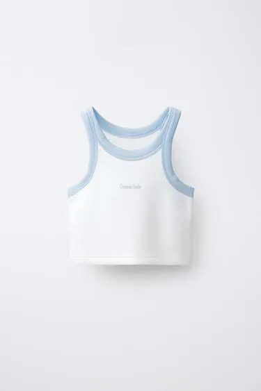 Укороченный топ из модала