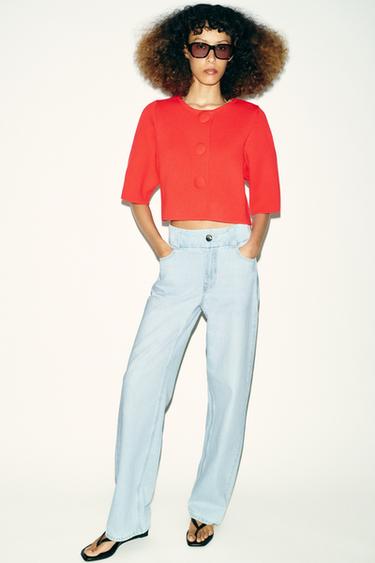Zara Короткий кардиган