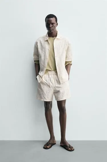 Жаккардовые шорты