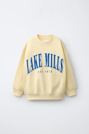 Толстовка с рельефной надписью- Заказать в России