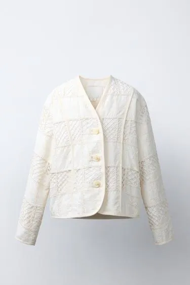 Куртка в стиле пэчворк