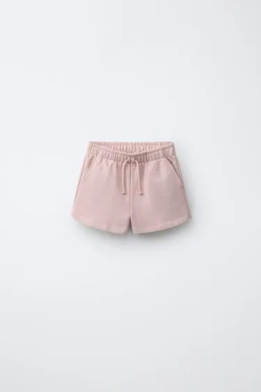 Шорты из мягкой ткани с нашивкой «звезда»- Заказать в России