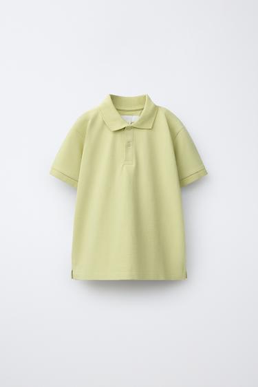 Zara Базовое поло из пике