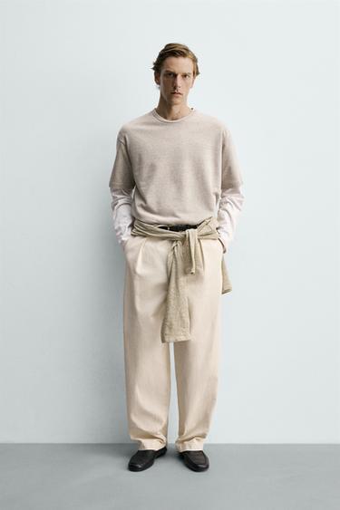 Zara Футболка свободного кроя в полоску купить с доставкой.