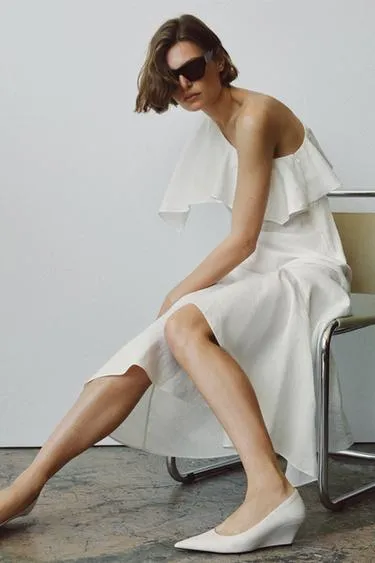 Кожаные туфли на танкетке Limited Edition