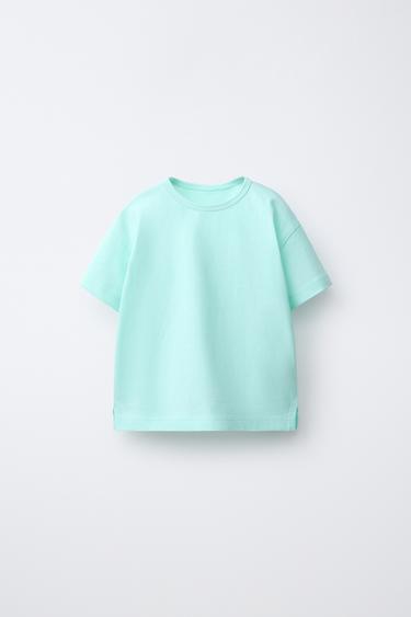 Zara Однотонная футболка