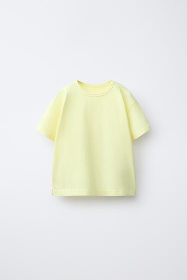 Zara Однотонная футболка