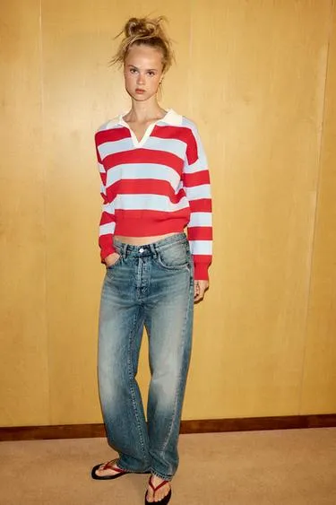 Поло в полоску- Заказать в России