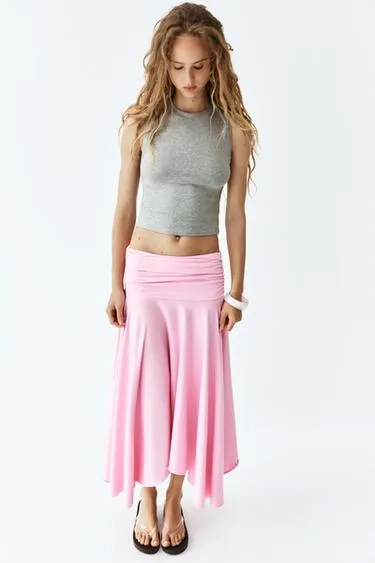 Топ без рукавов с декоративной строчкой- Заказать в России