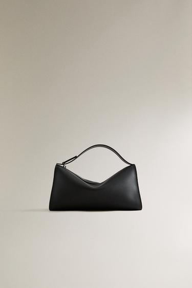 Zara Миниатюрная кожаная сумка
