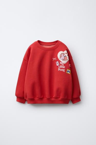 Zara Толстовка с нашивкой MY LITTLE PONY® HEART купить с доставкой.