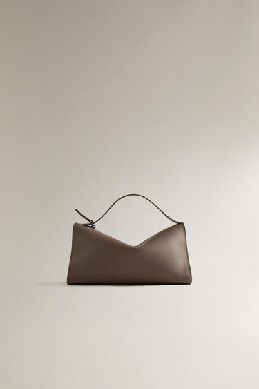 Zara Мини сумка из кожи