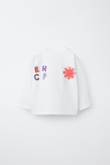 Zara Футболка RED HOT CHILI PEPPERS © купить с доставкой.