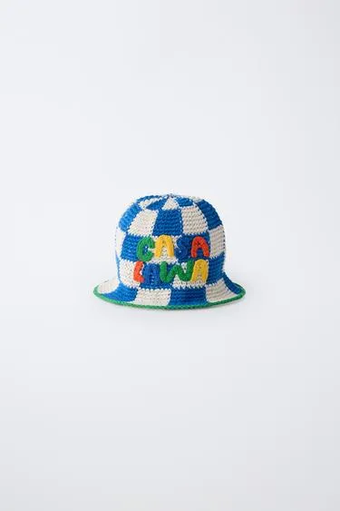 Вязаная панама casa lawa x zara kids