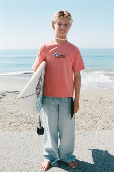 Zara Футболка с логотипом