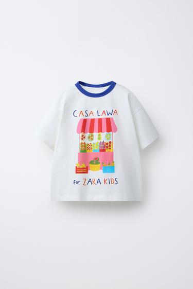 Zara Футболка с принтом CASA LAWA X ZARA KIDS