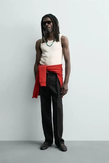 Майка жаккард в полоску X аарон левин- Заказать в России