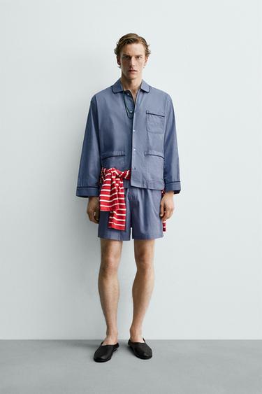 Zara Пижамный костюм с шортами ZARA «AARON LEVINE» купить с доставкой.