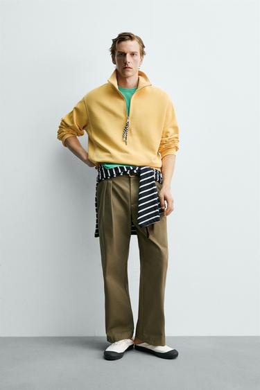 Толстовка на молнии с лентой Zara «Aaron Levine»