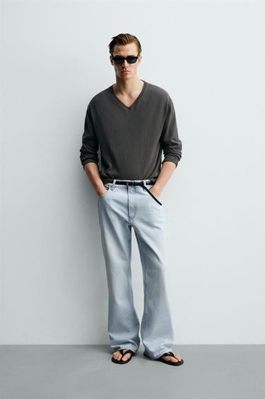 Zara Джинсы клёш