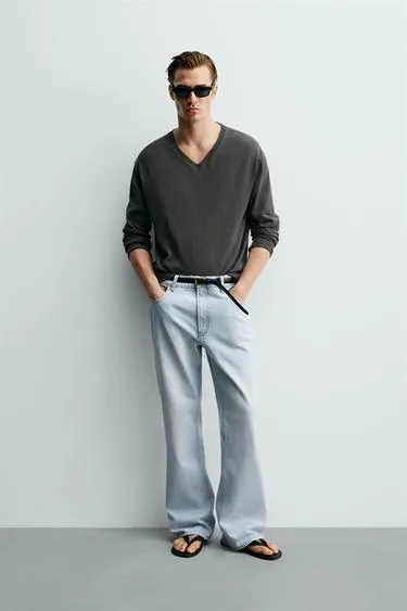 Джинсы клёш- Заказать в России