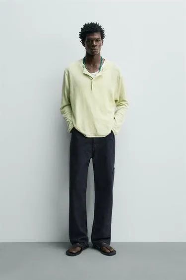 Брюки карго прямого кроя