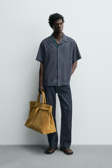 Рубашка стандартной посадки из хлопкового вуаля