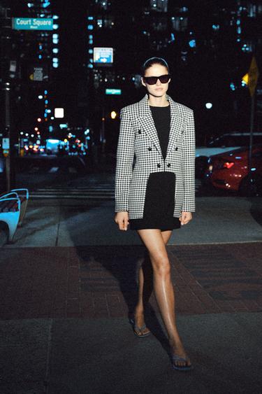 Zara Блейзер асимметричного кроя — коллекция ZARA «ZW»