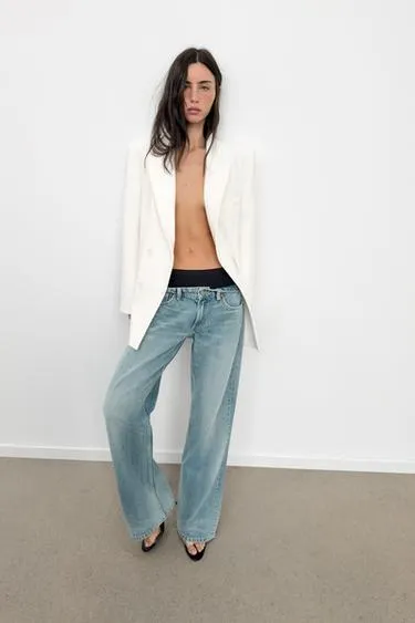 Двубортный блейзер оверсайз- Заказать в России