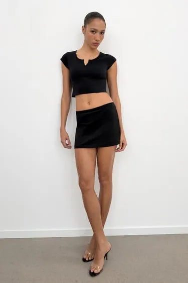 Мини-юбка шорты