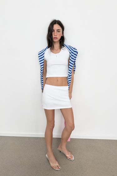 Мини-юбка-шорты