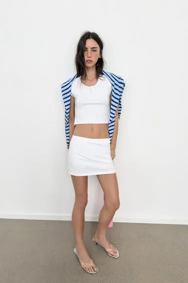 Мини-юбка-шорты