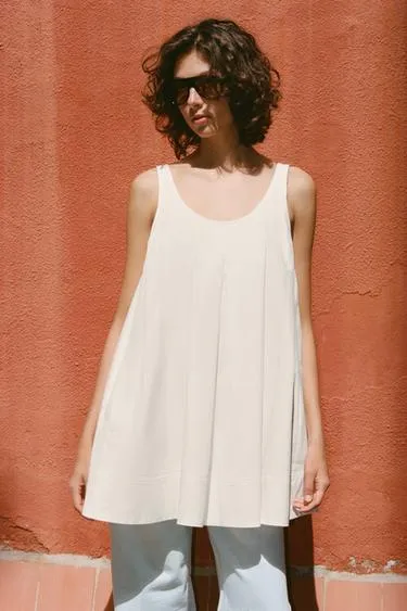 Мини-платье из поплина- Заказать в России