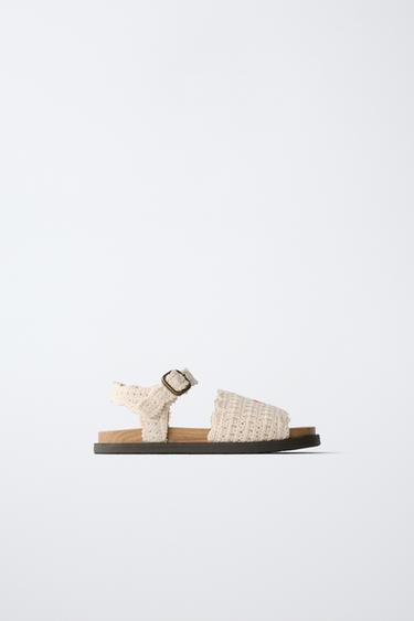 Zara Сандалии крючок черешни