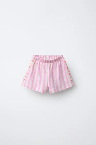 Бермуды в полоску с лампасами- Заказать в России