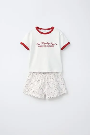 6-14 лет/пижама с цветочным текстом- Заказать в России